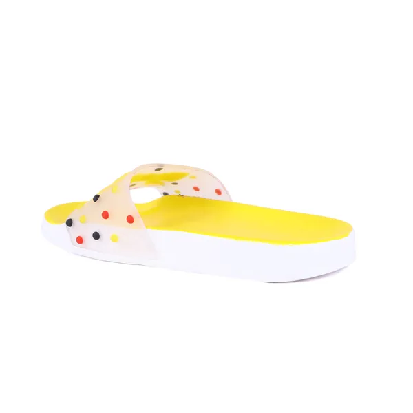 Yellow_Silicon_Strap_And_Pvc_Slip_On_Sliders_For_Women