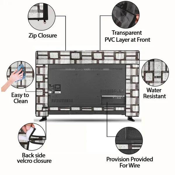 LCD/LED_T.V_Protector_Cover_For_26_Inch_Suitable_For_All_Major_Brands__(Material-_PVC,_Color-White,_Size-25.5x3x17_Inches)