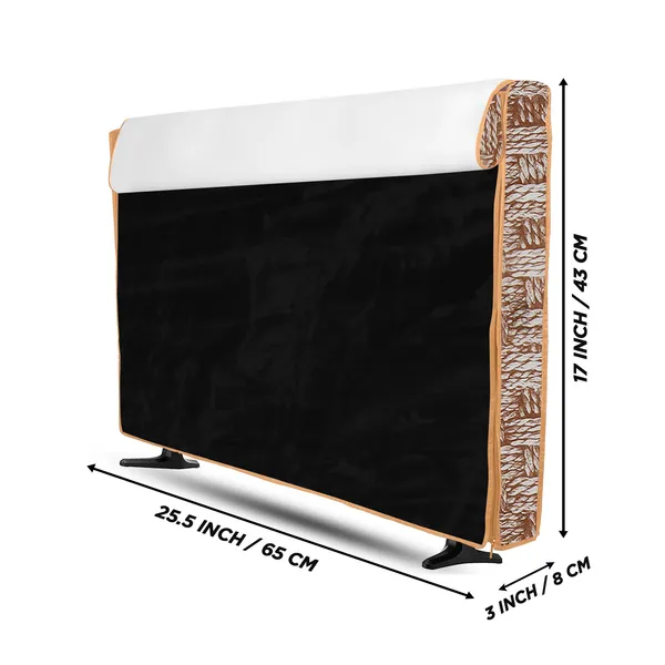 LCD/LED_T.V_Protector_Cover_For_26_Inch_Suitable_For_All_Major_Brands__(Material-_PVC,_Color-Yellow,_Size-25.5x3x17_Inches)