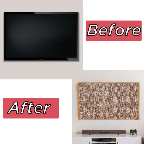 LCD/LED_T.V_Protector_Cover_For_26_Inch_Suitable_For_All_Major_Brands__(Material-_PVC,_Color-Yellow,_Size-25.5x3x17_Inches)