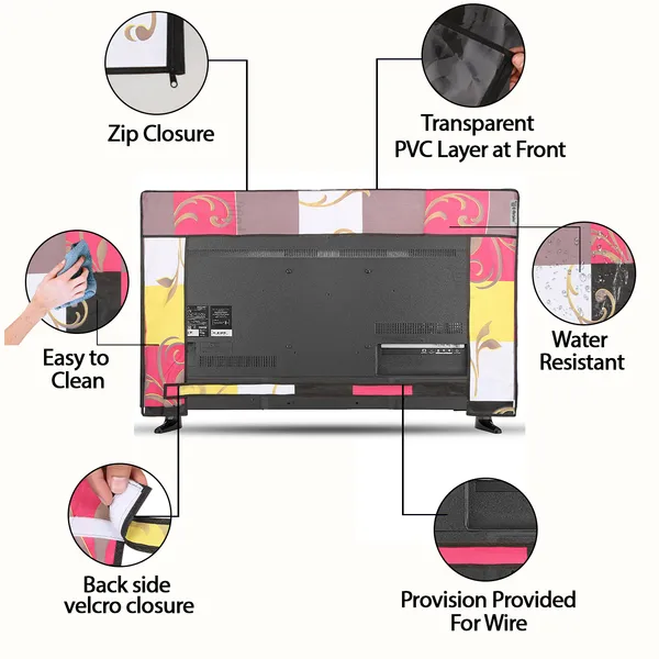 LCD/LED_T.V_Protector_Cover_For_26_Inch_Suitable_For_All_Major_Brands__(Material-_PVC,_Color-Multi,_Size-25.5x3x17_Inches)