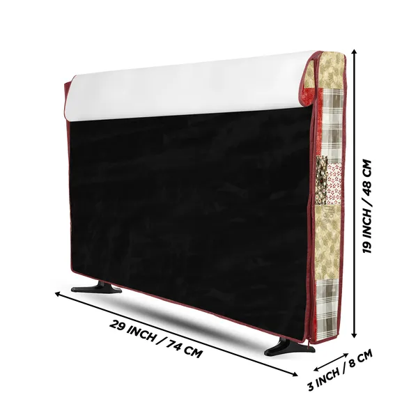 LCD/LED_T.V_Protector_Cover_For_32_Inch_Suitable_For_All_Major_Brands__(Material-_PVC,_Color-Multi,_Size-29x3x19_Inches)
