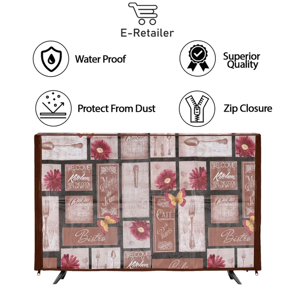 LCD/LED_T.V_Protector_Cover_For_32_Inch_Suitable_For_All_Major_Brands__(Material-_PVC,_Color-Brown,_Size-29x3x19_Inches)