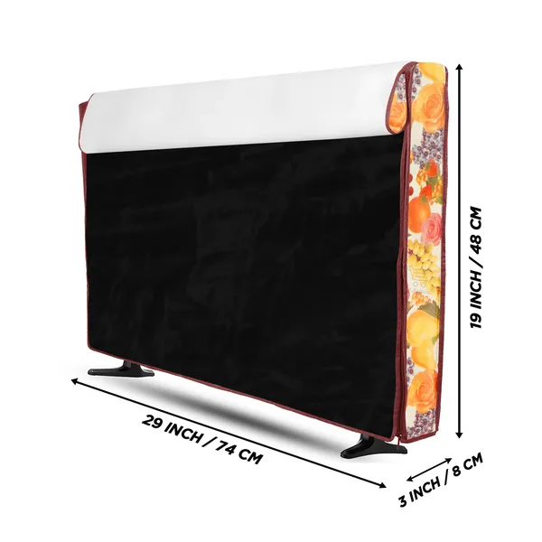 LCD/LED_T.V_Protector_Cover_For_32_Inch_Suitable_For_All_Major_Brands__(Material-_PVC,_Color-Multi,_Size-29x3x19_Inches)