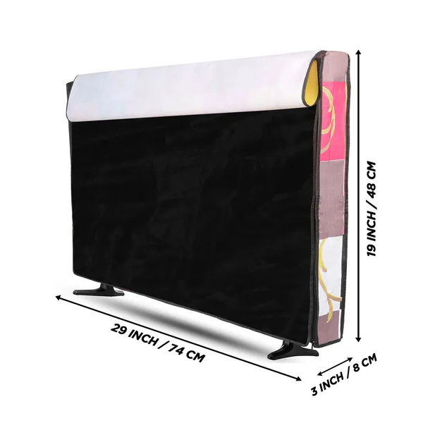 LCD/LED_T.V_Protector_Cover_For_32_Inch_Suitable_For_All_Major_Brands__(Material-_PVC,_Color-Multi,_Size-29x3x19_Inches)