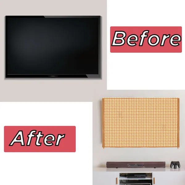 _LCD/LED_T.V_Protector_Cover_With_Zipper_Enclosure_For_42_Inch_Suitable_For_All_Major_Brands_&_Models_(Material-_PVC,_Color-Brown,_Size-39x3x24_Inches)
