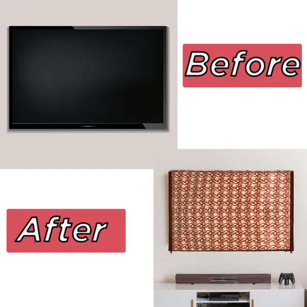 _LCD/LED_T.V_Protector_Cover_With_Zipper_Enclosure_For_42_Inch_Suitable_For_All_Major_Brands_&_Models_(Material-_PVC,_Color-Brown,_Size-39x3x24_Inches)