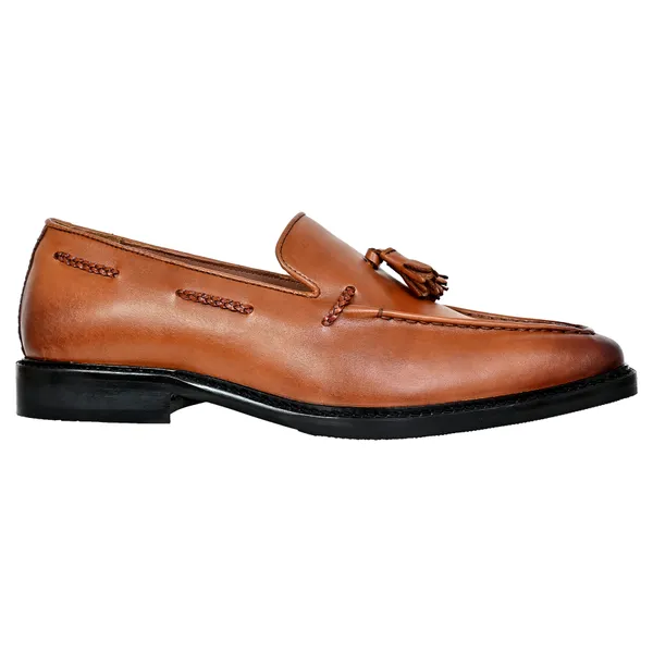 Tan_Leather_Tassel_Formal_Loafers