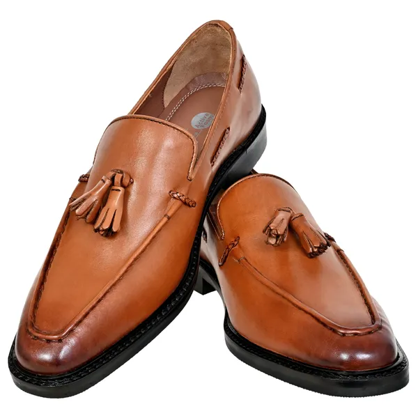 Tan_Leather_Tassel_Formal_Loafers