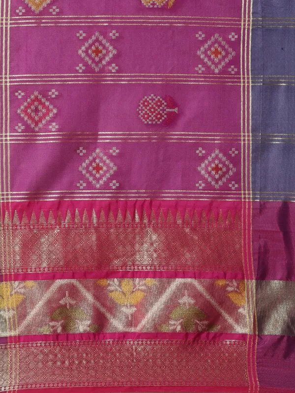 Blue_Art_Silk_Banarasi_Sarees_For_Women