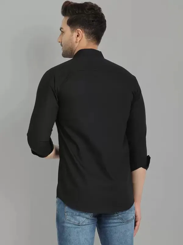 Black_Color_Solid_Shirt