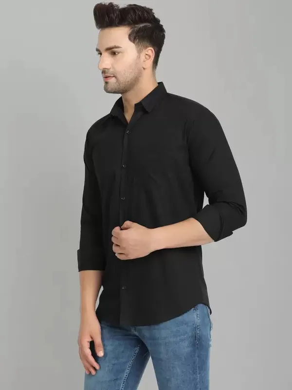 Black_Color_Solid_Shirt