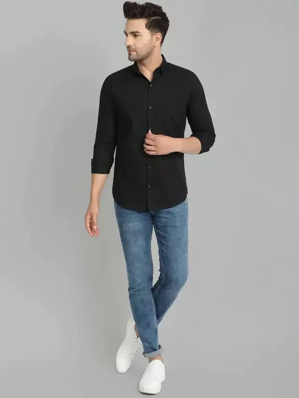 Black_Color_Solid_Shirt