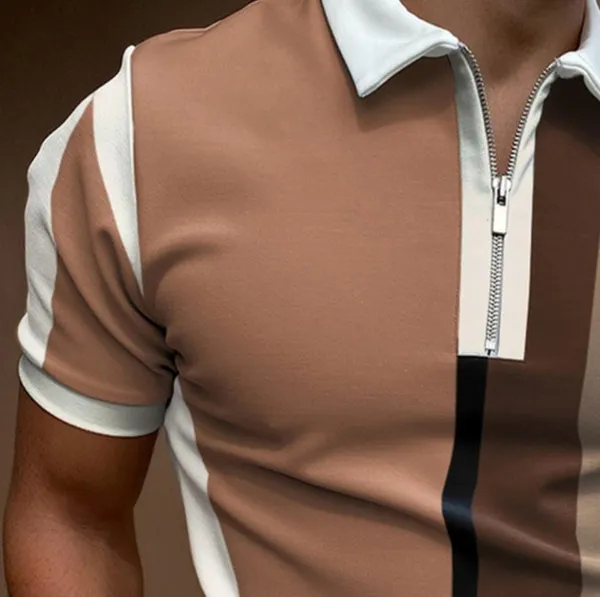 Brown_Designer_Collar_T-Shirts