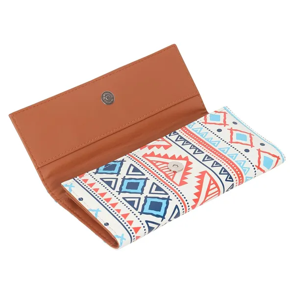 Wallet_For_Women'S_Women'S_Wallet_Clutch_Vegan_Leather_11_Cards_1_Id_Slot_2_Notes_And_1_Coin_Compartment_Magnetic_Closure_.