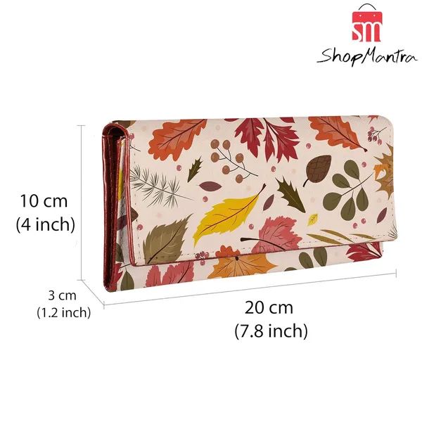 Wallet_For_Women'S_Women'S_Wallet_Clutch_Vegan_Leather_Holds_Upto_6_Cards_2_Notes_And_1_Coin_Compartment_Magnetic_Closure