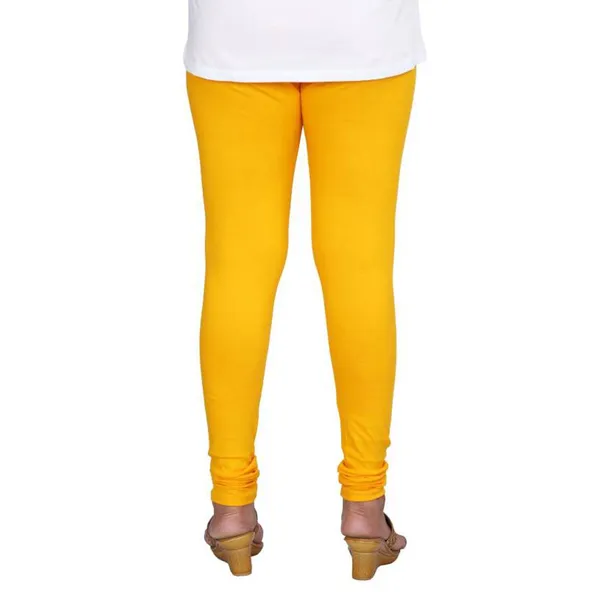 Mustard_Stretchable_Cotton_Lycra_V-Cut_Solid_Premium_Four_Way_Churidar_Leggings_For_Womens_And_Girls