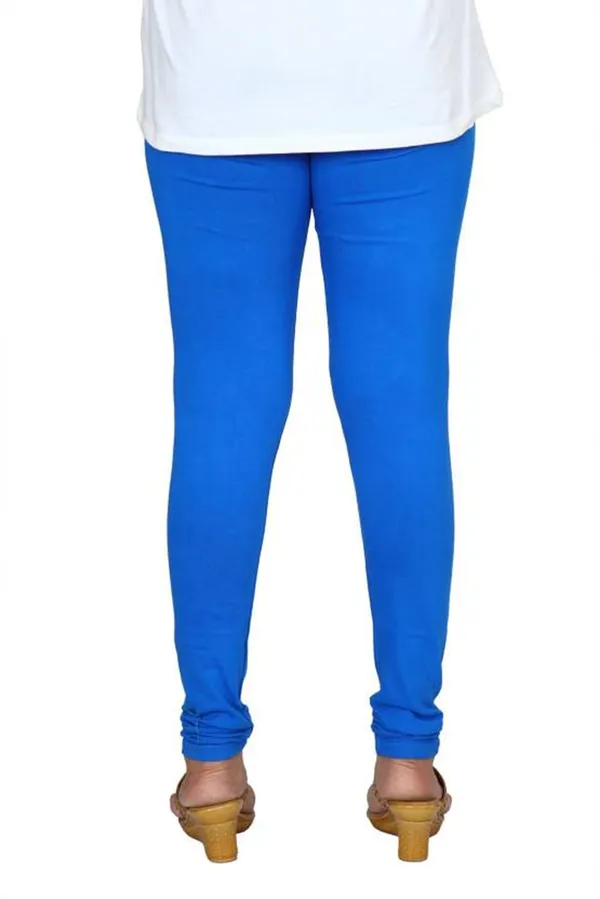 Light_Blue_Stretchable_Cotton_Lycra_V-Cut_Solid_Premium_Four_Way_Churidar_Leggings_For_Womens_And_Girls