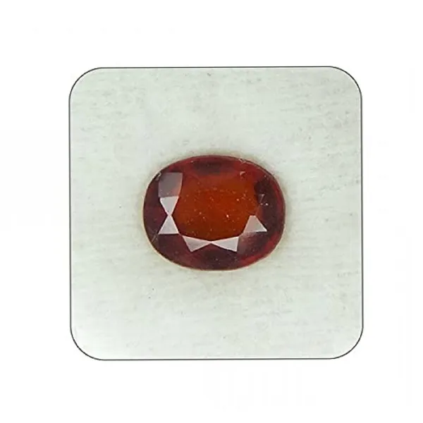 7.25_Ratti_Brown_Hessonite_Garnet/Gomed_Natural_Loose_Gemstone