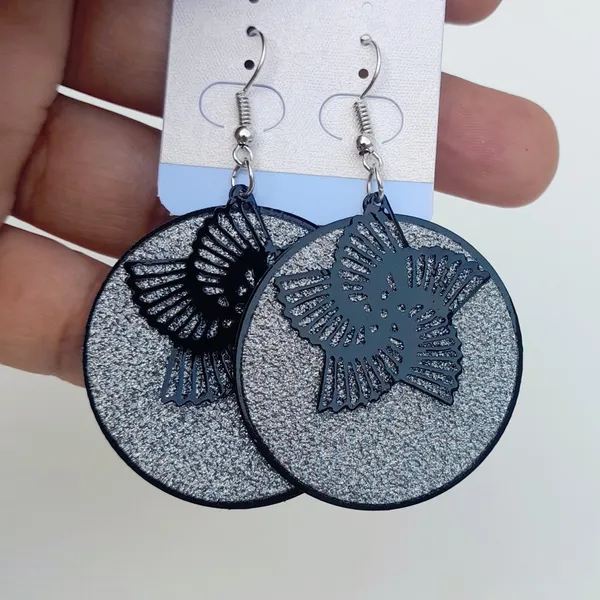 Earrings_for_Women_and_Girls_Black_Colour_Crystal_Design_Pattern