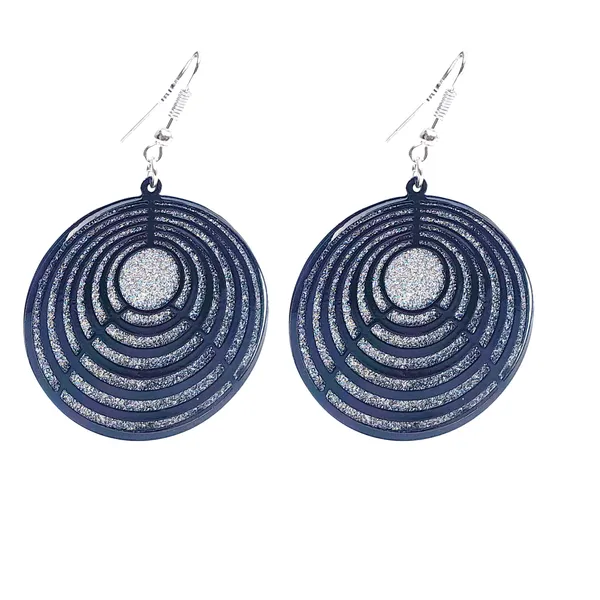 Earrings_for_Women_and_Girls_Black_Colour_Crystal_Design_Pattern