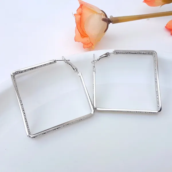 Earrings_for_Women_and_Girls_Silver_Colour_Square_Hoop