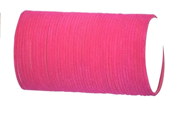 Velvet_Metal_Bangles_for_Women_&_Girls_Chudi_Set_Rani/Magenta_Colour_(Pack_of_48)