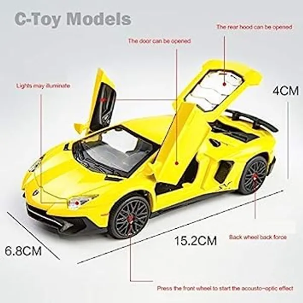 Lamborgini_Aventador_Sv__1:32_Die-Cast_Metal_Collectible_Car_with_Opening_Doors_and_Bonnet
