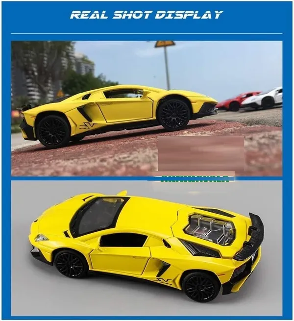 Lamborgini_Aventador_Sv__1:32_Die-Cast_Metal_Collectible_Car_with_Opening_Doors_and_Bonnet
