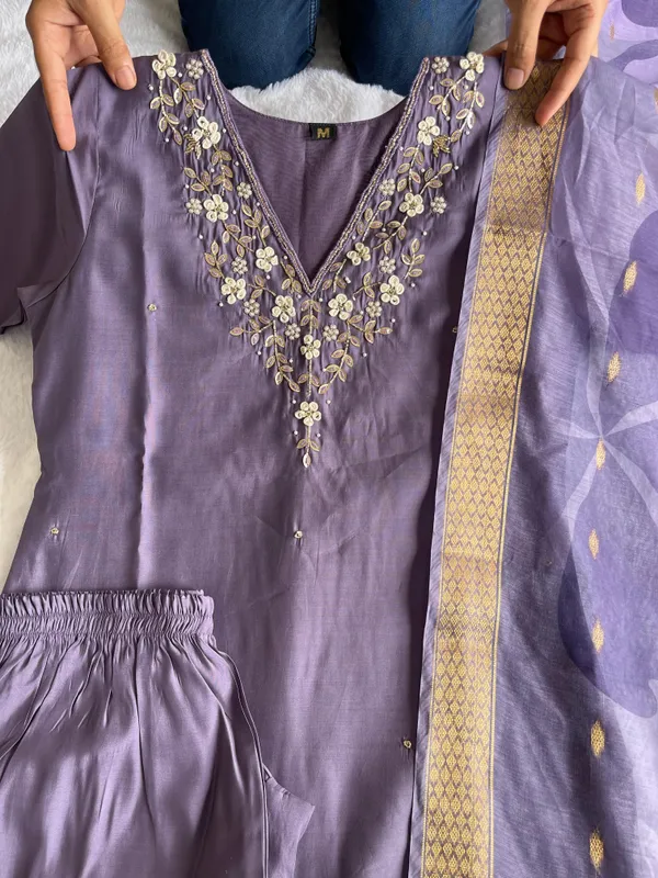 Light_Lavender_Launching_New_Designers_Kurti_Pent_Dupatta_Set