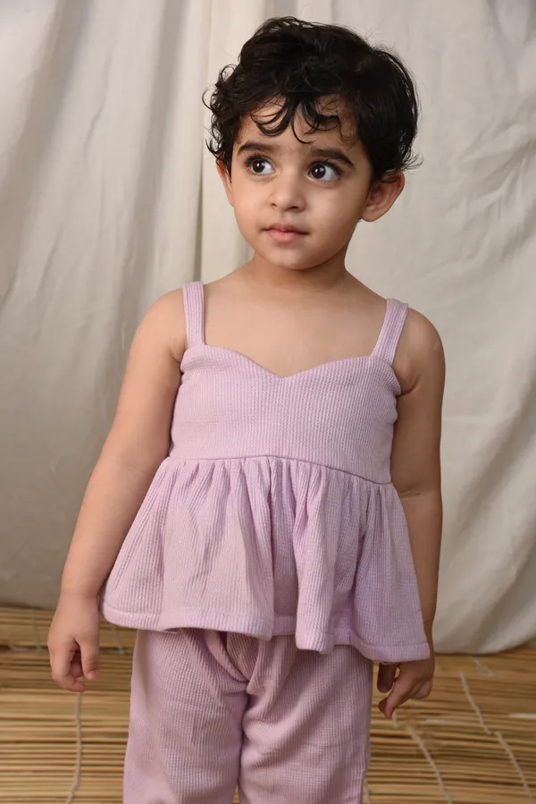 Lavender_Ribbed_Co-Ord_Set_For_Girls
