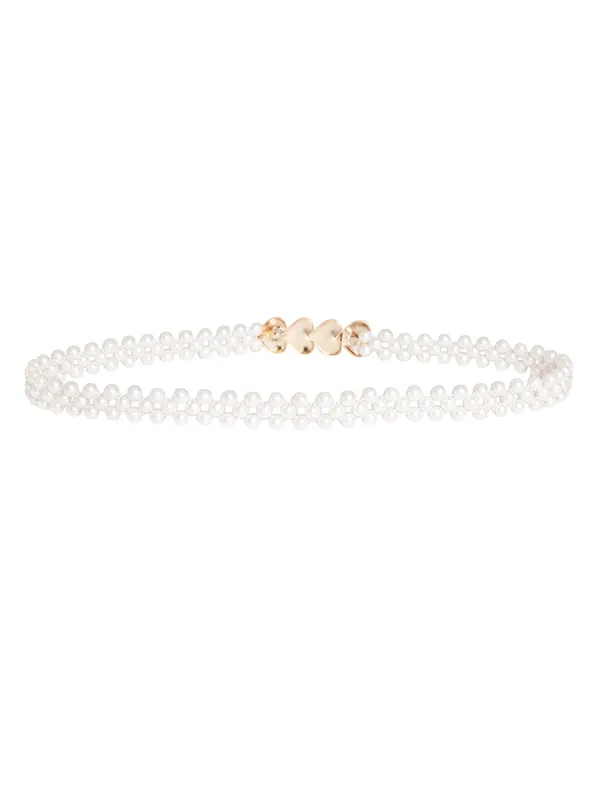 White_Metal_Belt_For_Women