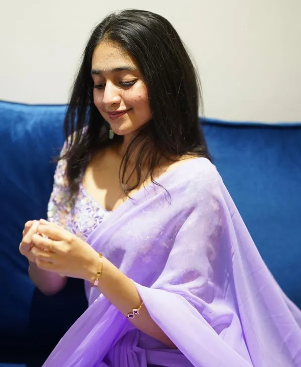 GEET_LAVENDER_GEORGETTE_SILK_SAREE_WITH_EMBROIDERED_BLOUSE