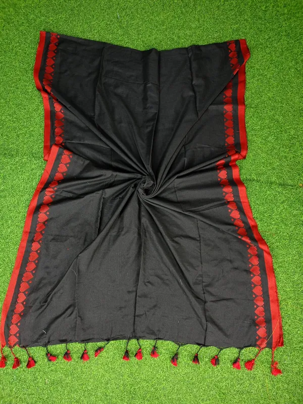Black_Love_Khadi_Cotton_Handloom_Saree
