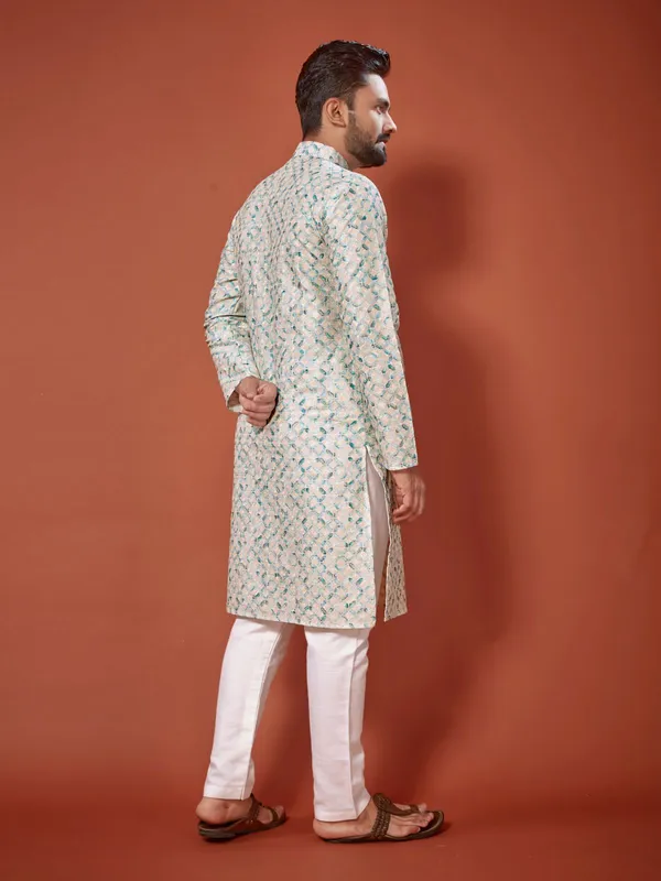 Lovely_lucknowi_Chikankari_Digital_Print_Cotton_Kurta_Sets