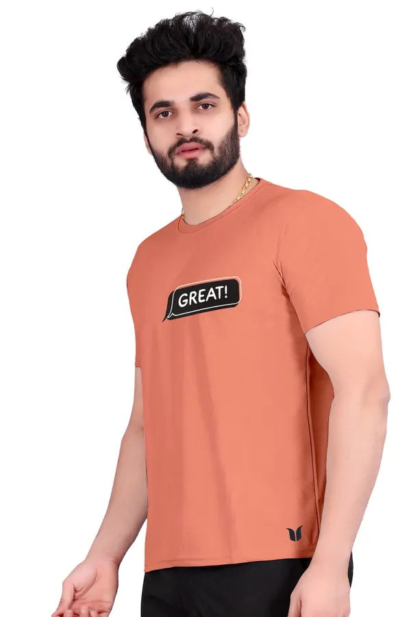 Men_Solid_Round_Neck_peach_T-Shirt
