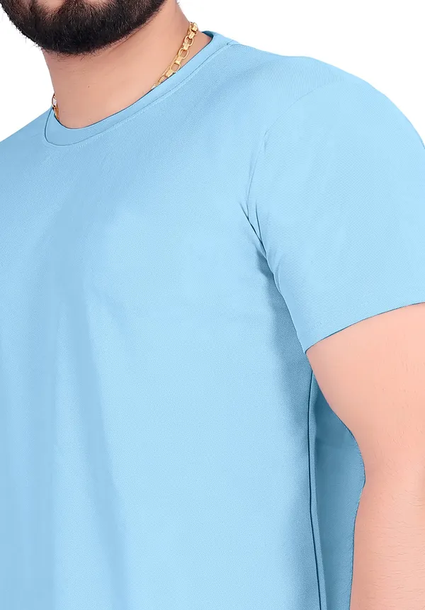 Men_Solid_Round_Neck_sky_blue_T-Shirt