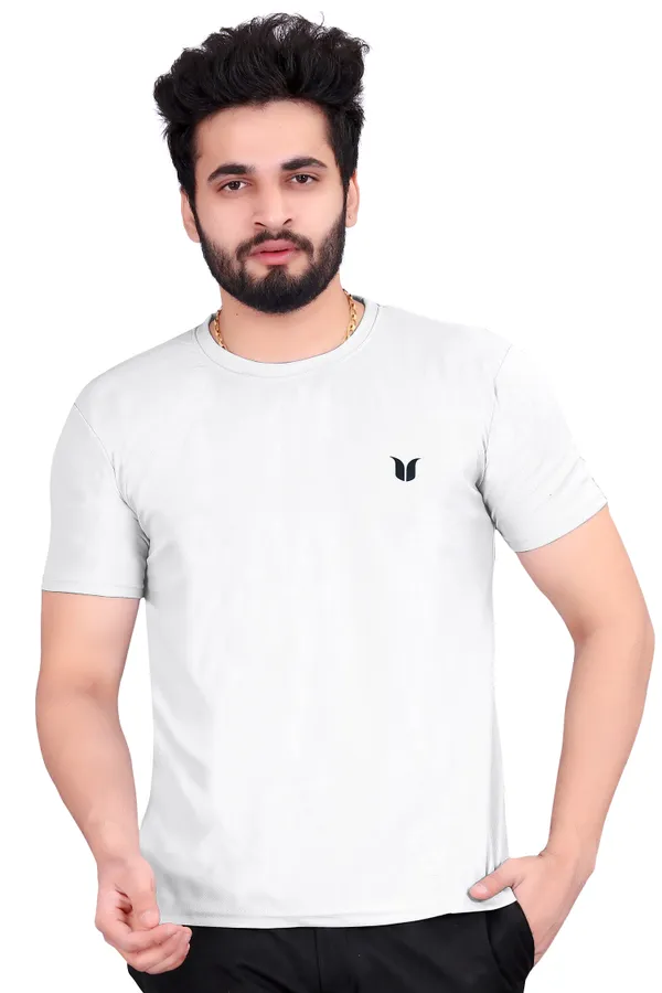 Men_Solid_Round_Neck_white_T-Shirt