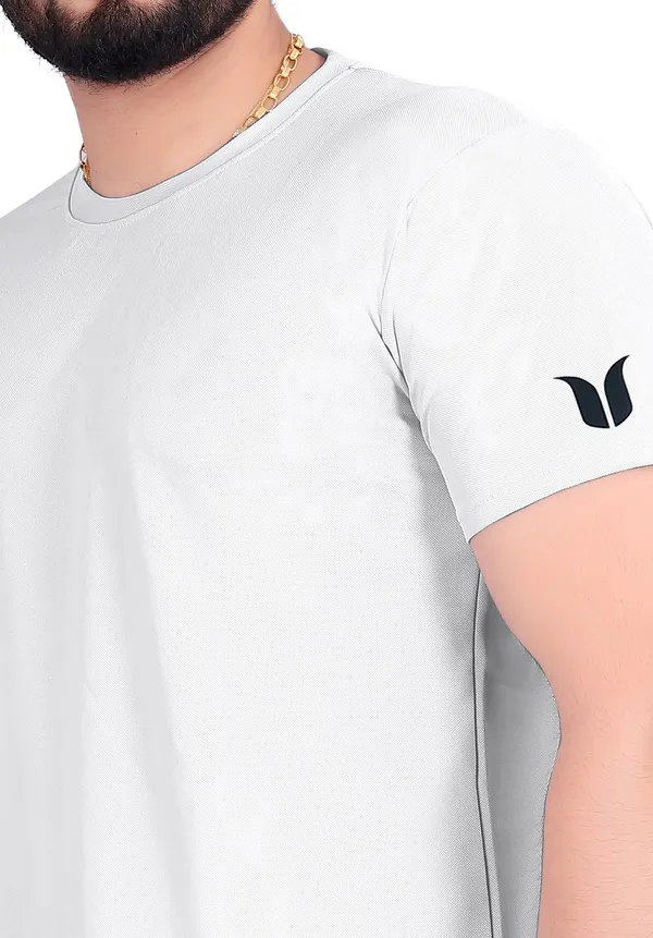 Men_Solid_Round_Neck_white_T-Shirt