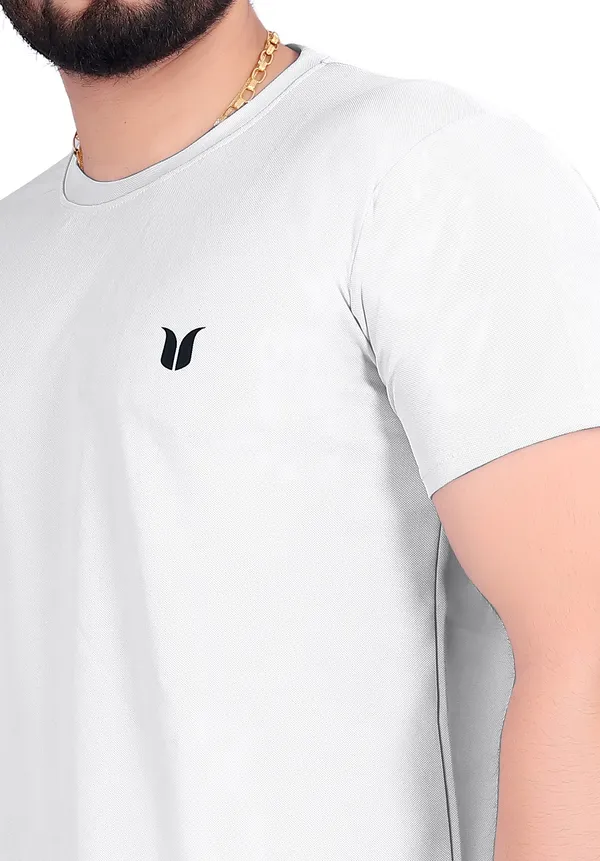 Men_Solid_Round_Neck_white_T-Shirt