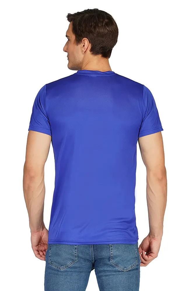Men_Solid_lycra_Round_Neck_Royal_Blue_T-Shirt