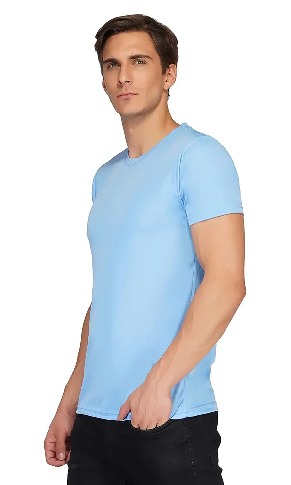 Men_Solid_lycra_Round_Neck_sky_blue_T-Shirt