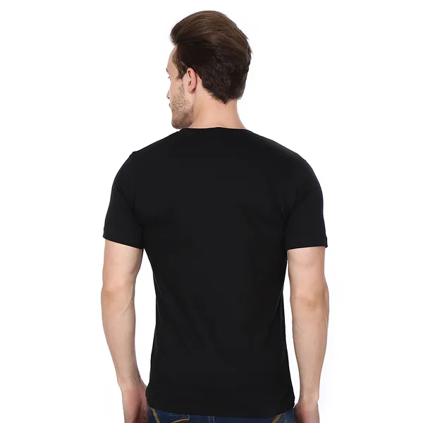 Tshirt_For_Men_Cotton_|_Half_Sleeves_Round_Neck_Printed_Casuals_Black