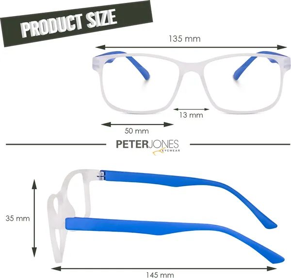 White,Blue_Full_Rim_Rectangle_Frame_(50_Mm)_-_For_Unisex