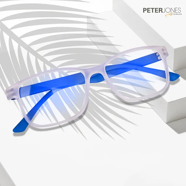 White,Blue_Full_Rim_Rectangle_Frame_(50_Mm)_-_For_Unisex