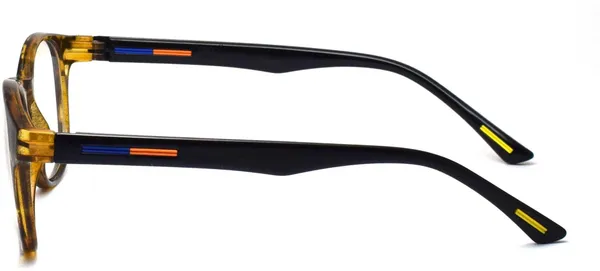 Brown,Black_Full_Rim_Round_Frame_(50_Mm)_-_For_Unisex