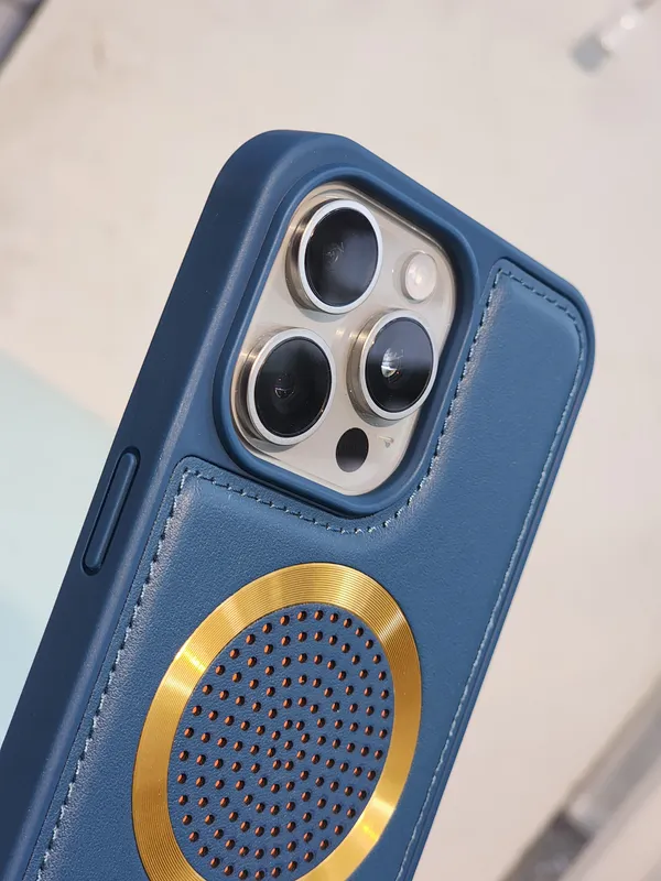 Iphone_14_PRO_MAX_Blue_Original_Luxurious_Leather_Magsafe_Case