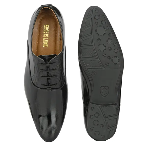 Black_Patent_Leather_And_Pu_Lace_Ups_Derby_For_Men