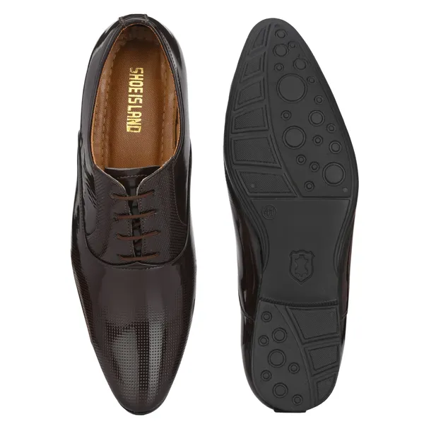 Brown_Patent_Leather_And_Pu_Lace_Ups_Derby_For_Men
