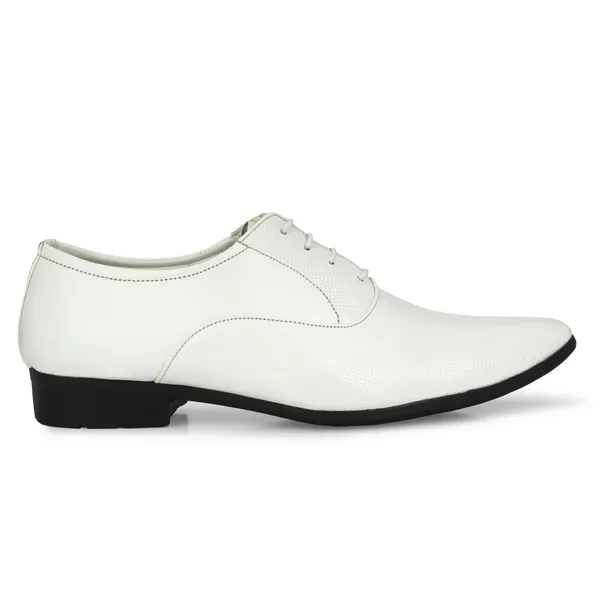 White_Patent_Leather_And_Pu_Lace_Ups_Derby_For_Men